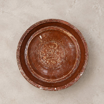 Vintage Hungarian Folk Bowl - Design Vintage