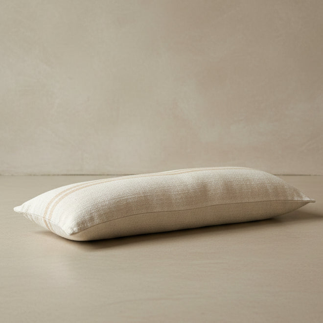 Vintage Linen Bench Cushion
