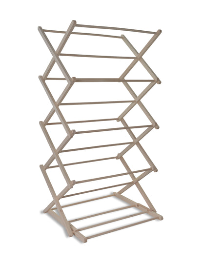 Folding Beech Airer - Design Vintage