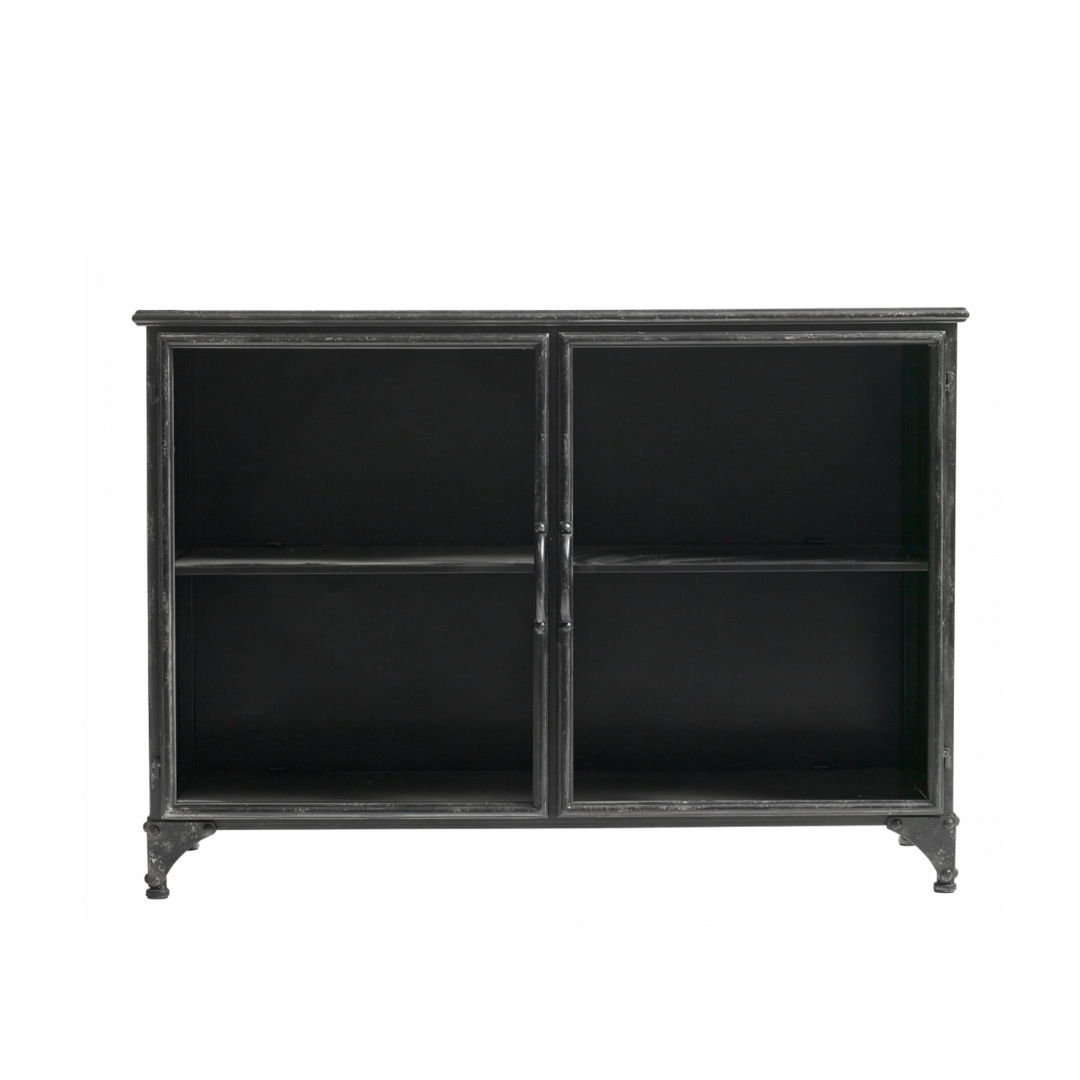 Daisy Black Iron Sideboard - Design Vintage