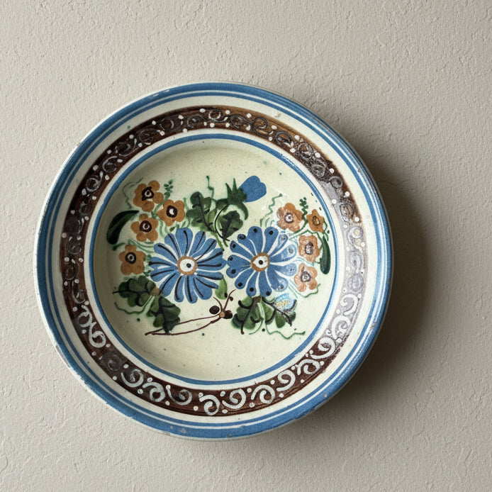 Vintage Hungarian Folk Bowl
