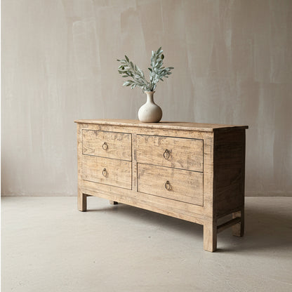Vintage Elm Sideboard 'Cara'