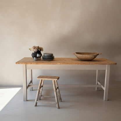 Reclaimed Plank Kitchen Table