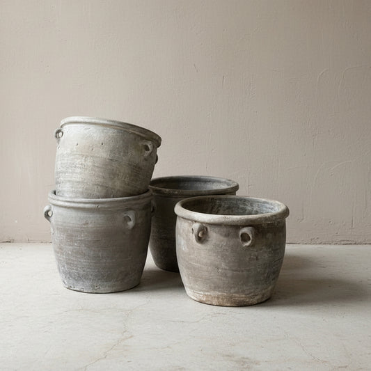 Vintage Straight Lug Pot - Design Vintage