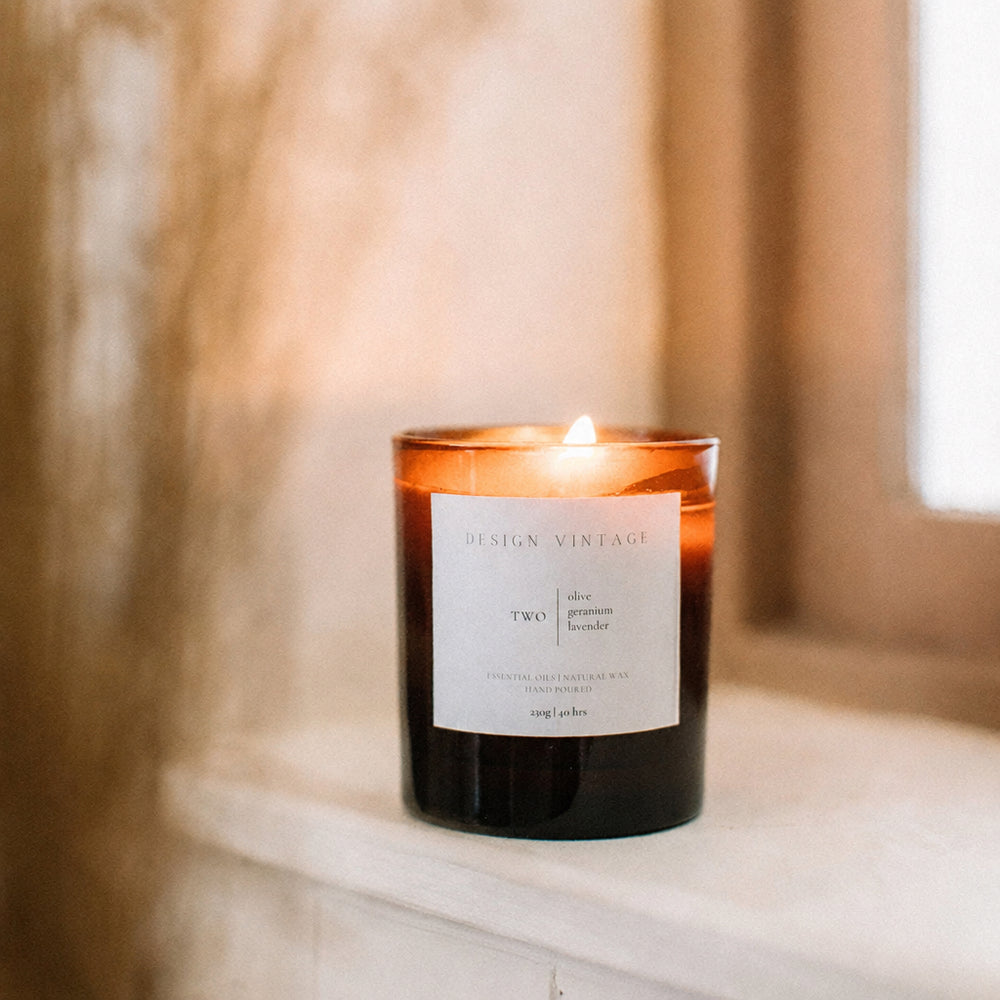 Luxury Essential Oils Natural Candle