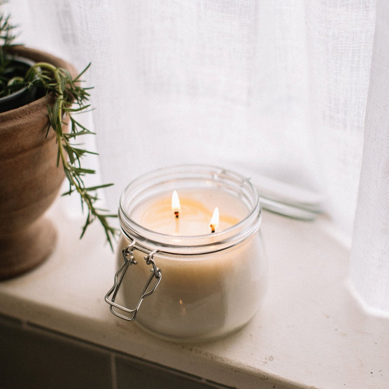 Essential Oil Jar Candle No 1 - Design Vintage