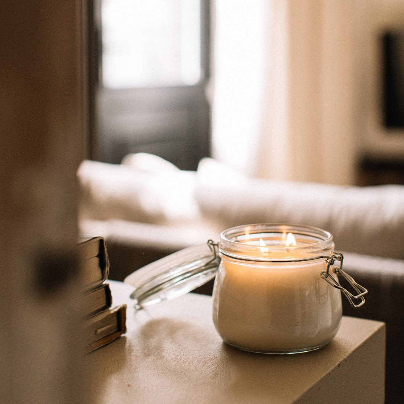 Essential Oil Jar Candle No 1 - Design Vintage