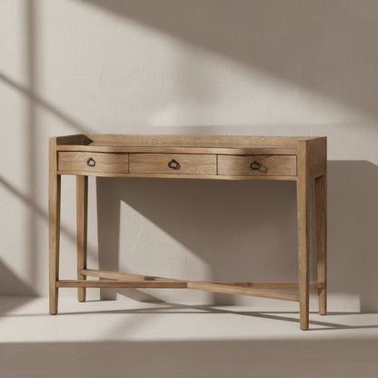 Elegant 3 Drawer Dressing Table