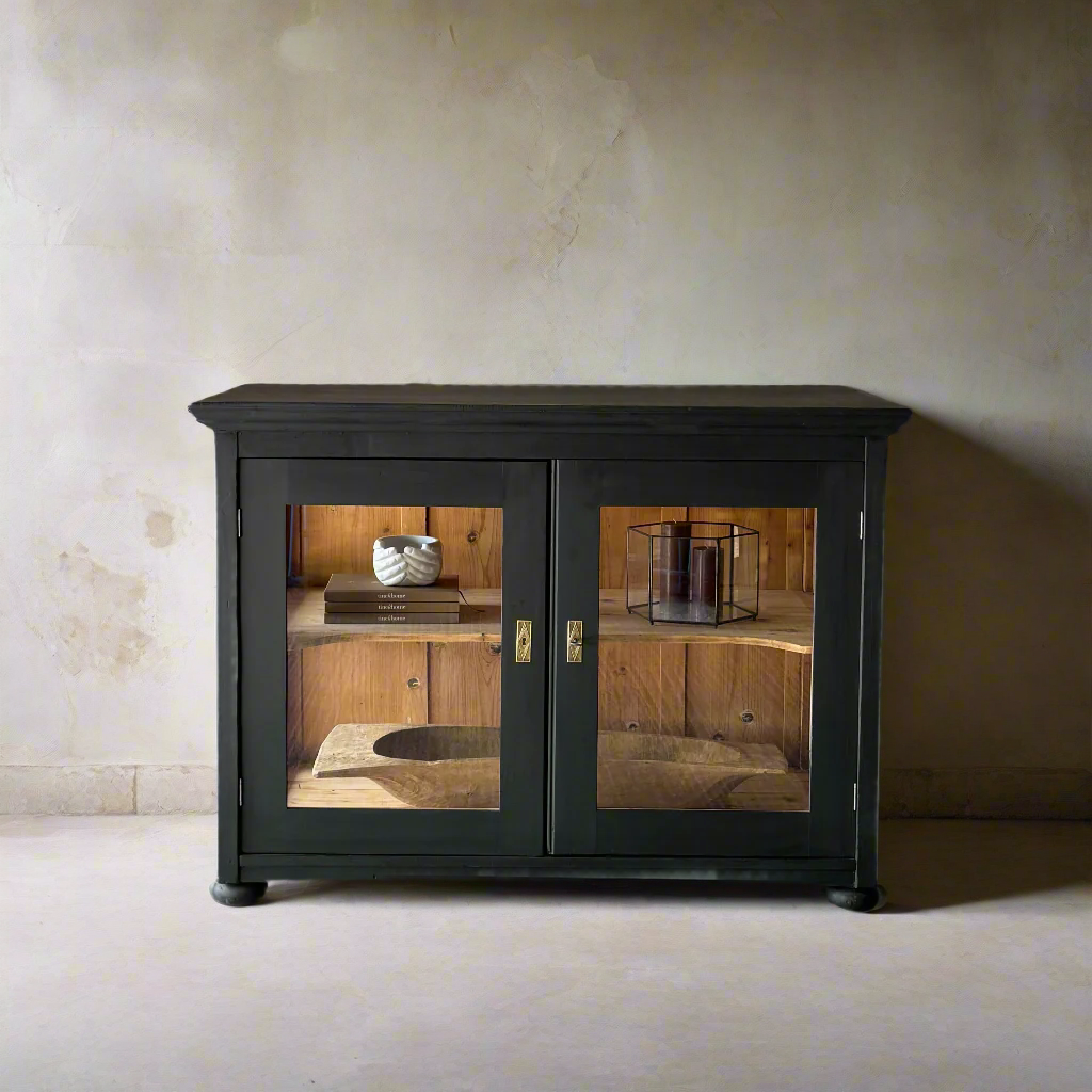 Vintage Glazed Sideboard 'Eve' - Design Vintage