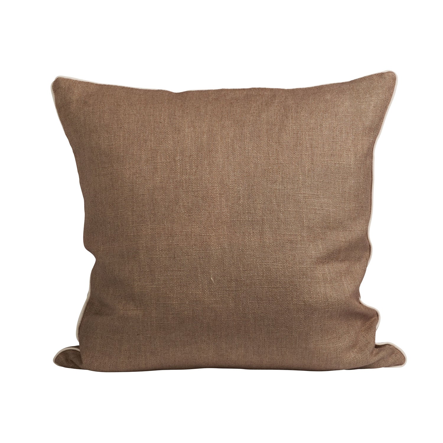 Caramel Piping Cushion - Design Vintage