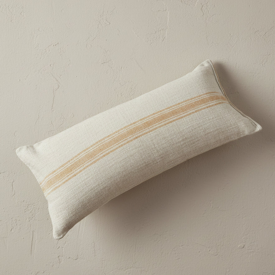 Vintage Linen Bench Cushion