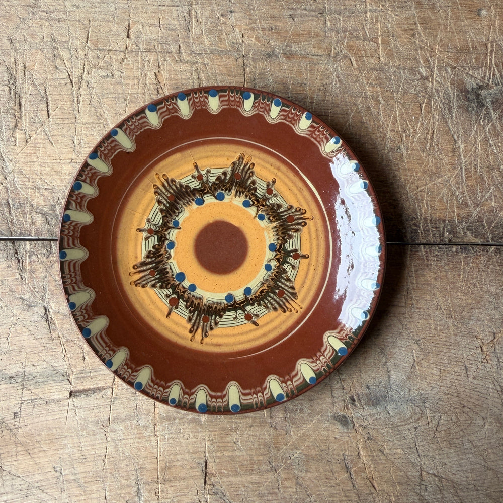 Vintage Folk Serving Platter