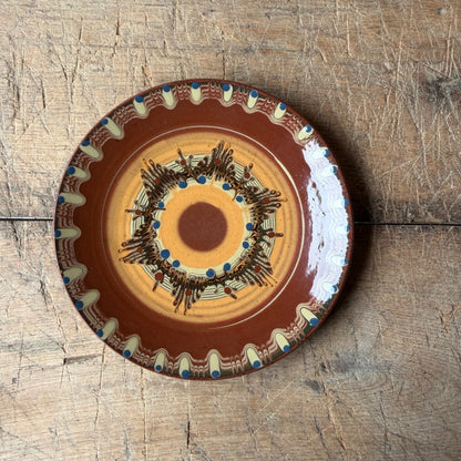 Vintage Folk Serving Platter