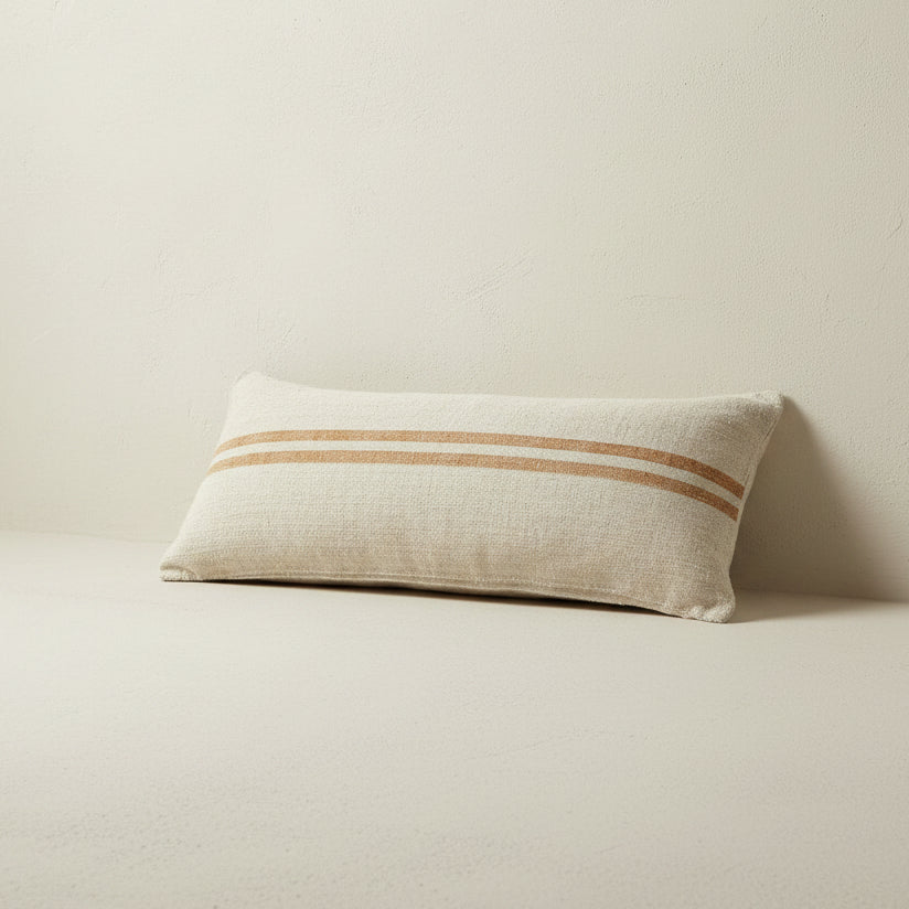 Vintage Linen Bench Cushion