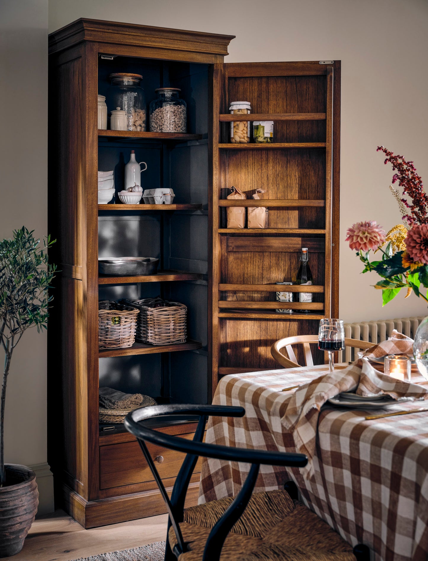 Bayur Wood Pantry - Design Vintage