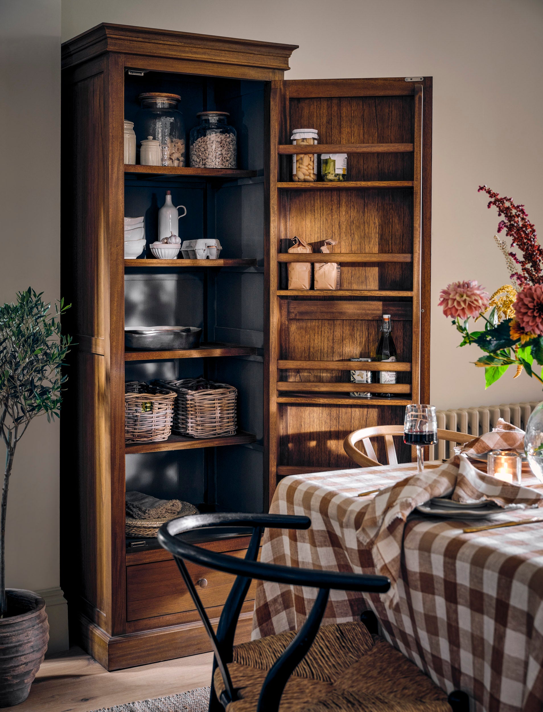 Bayur Wood Pantry - Design Vintage