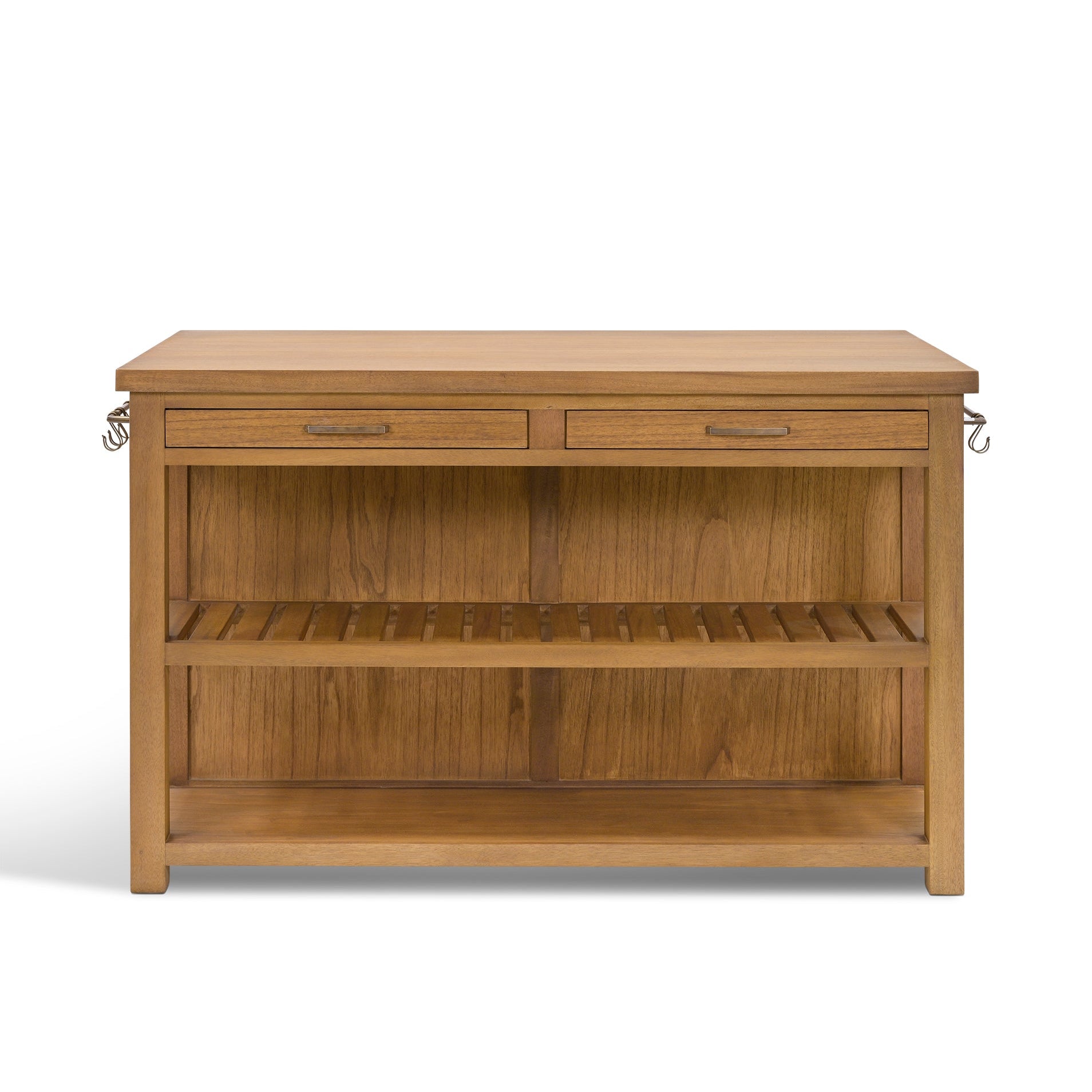 Bayur Wood Kitchen Island - Design Vintage