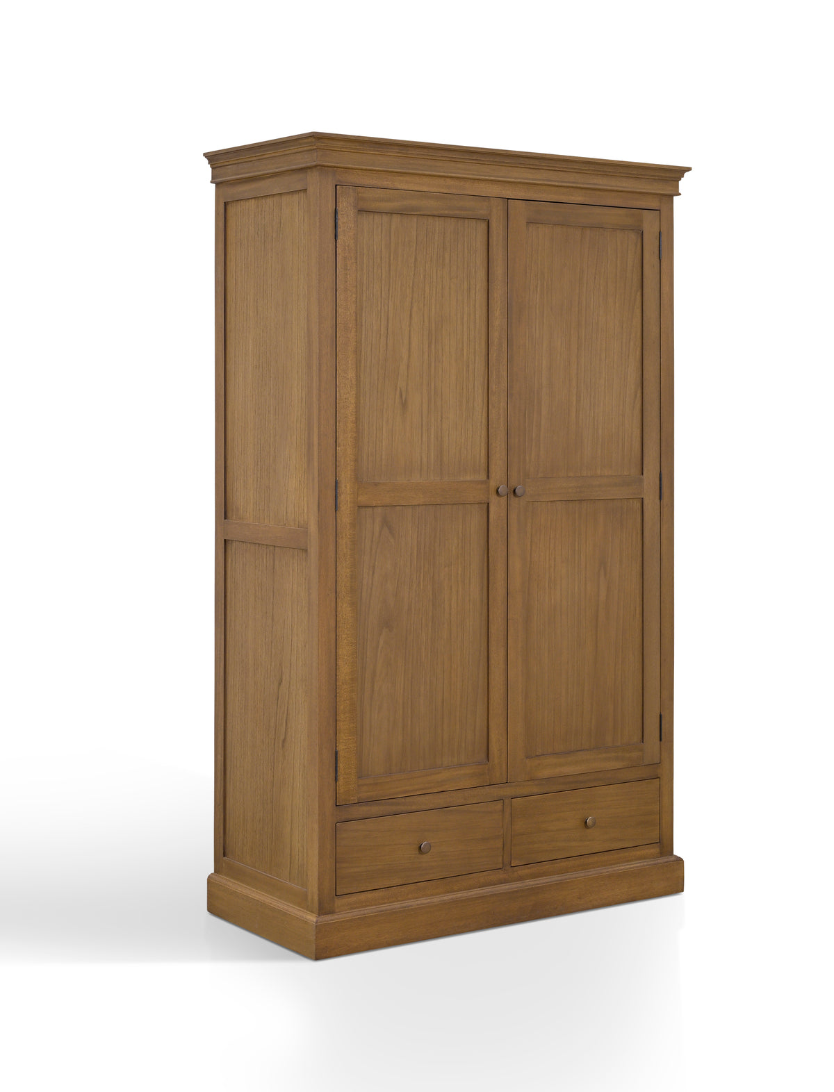 Bayur Wood Double Door Pantry - Design Vintage