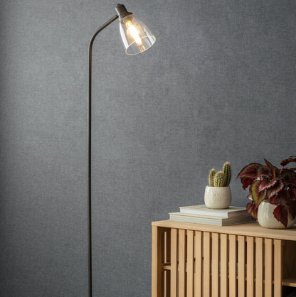 Glass Camden Floor Lamp - Design Vintage