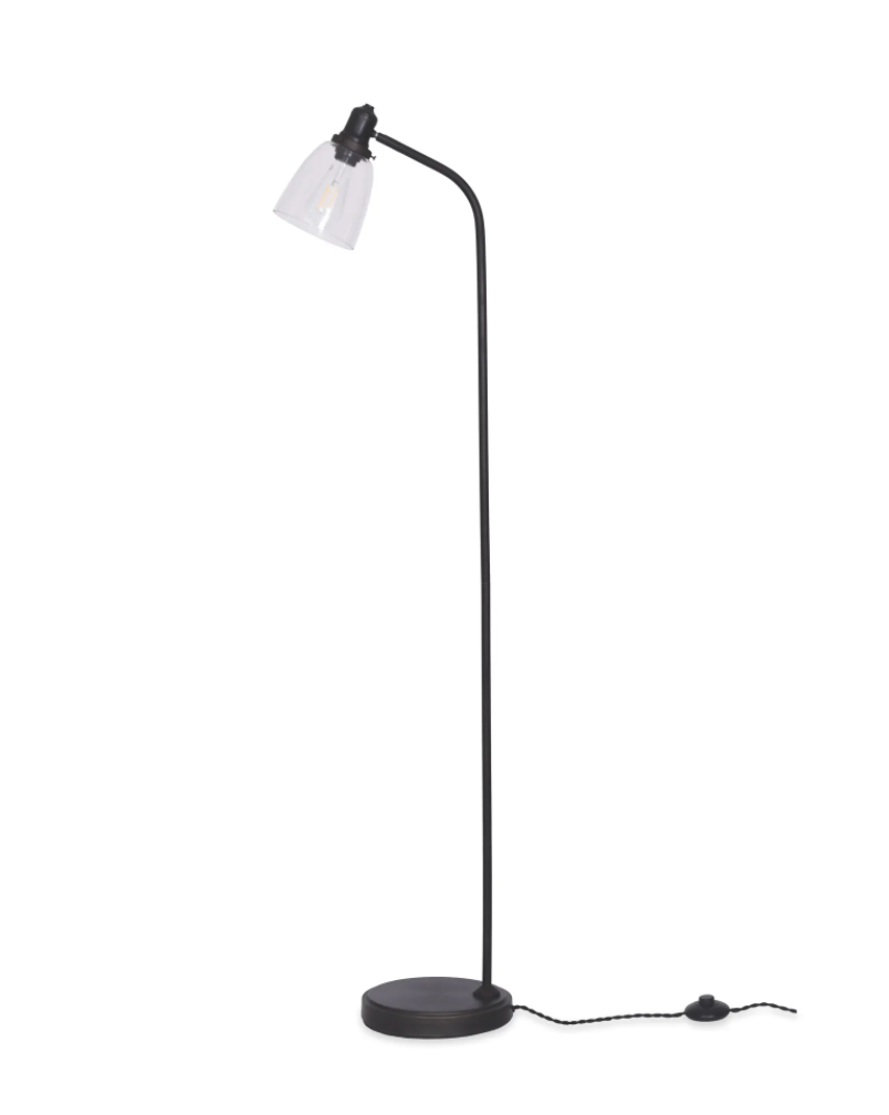 Glass Camden Floor Lamp - Design Vintage