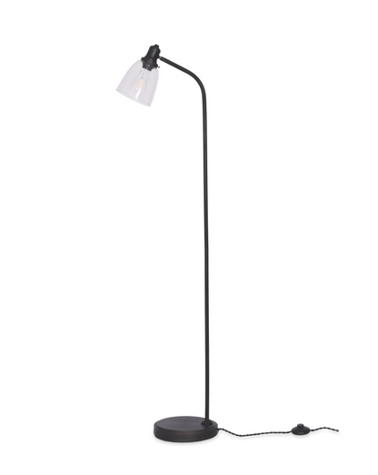 Glass Camden Floor Lamp - Design Vintage