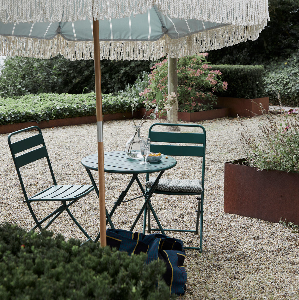 Green Iron Cafe Set
