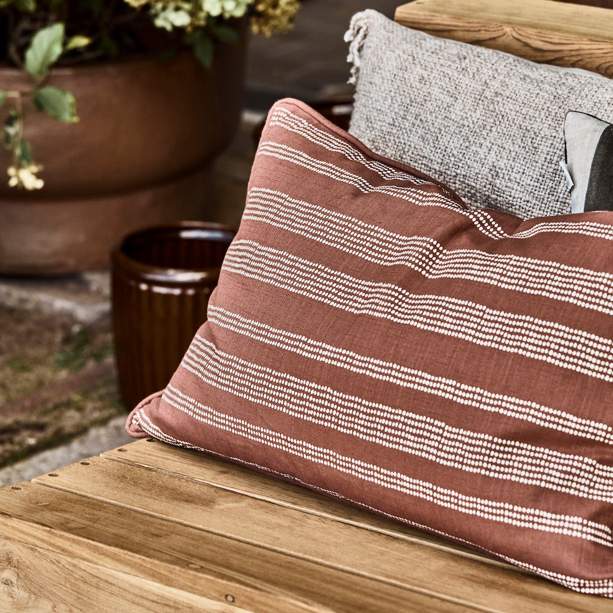 Arti Terracotta Cushion - Design Vintage