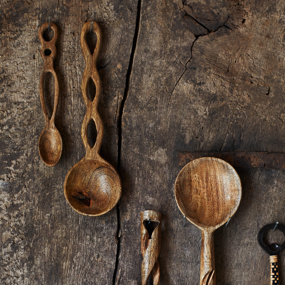 Service Spoon Design Hand Carved Serving Spoon | Design Vintage | Mango Wood Server