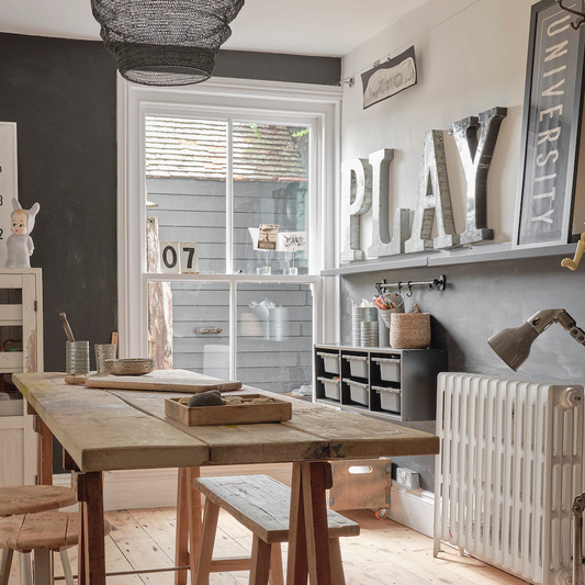 Vintage Letters 'Play'