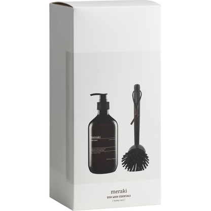 Meraki Herbal Dish Wash Gift Set - Design Vintage