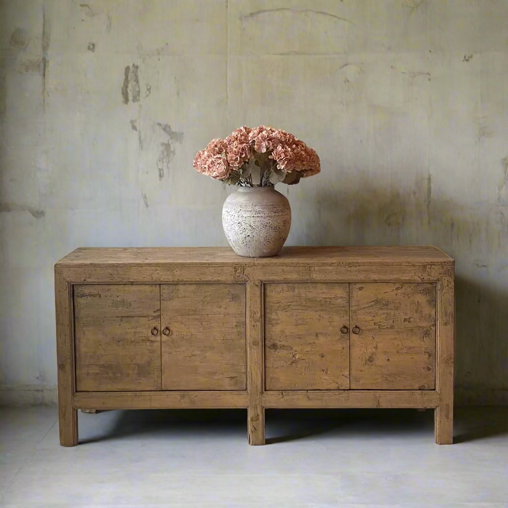 Vintage Elm Sideboard 'Thea' - Design Vintage