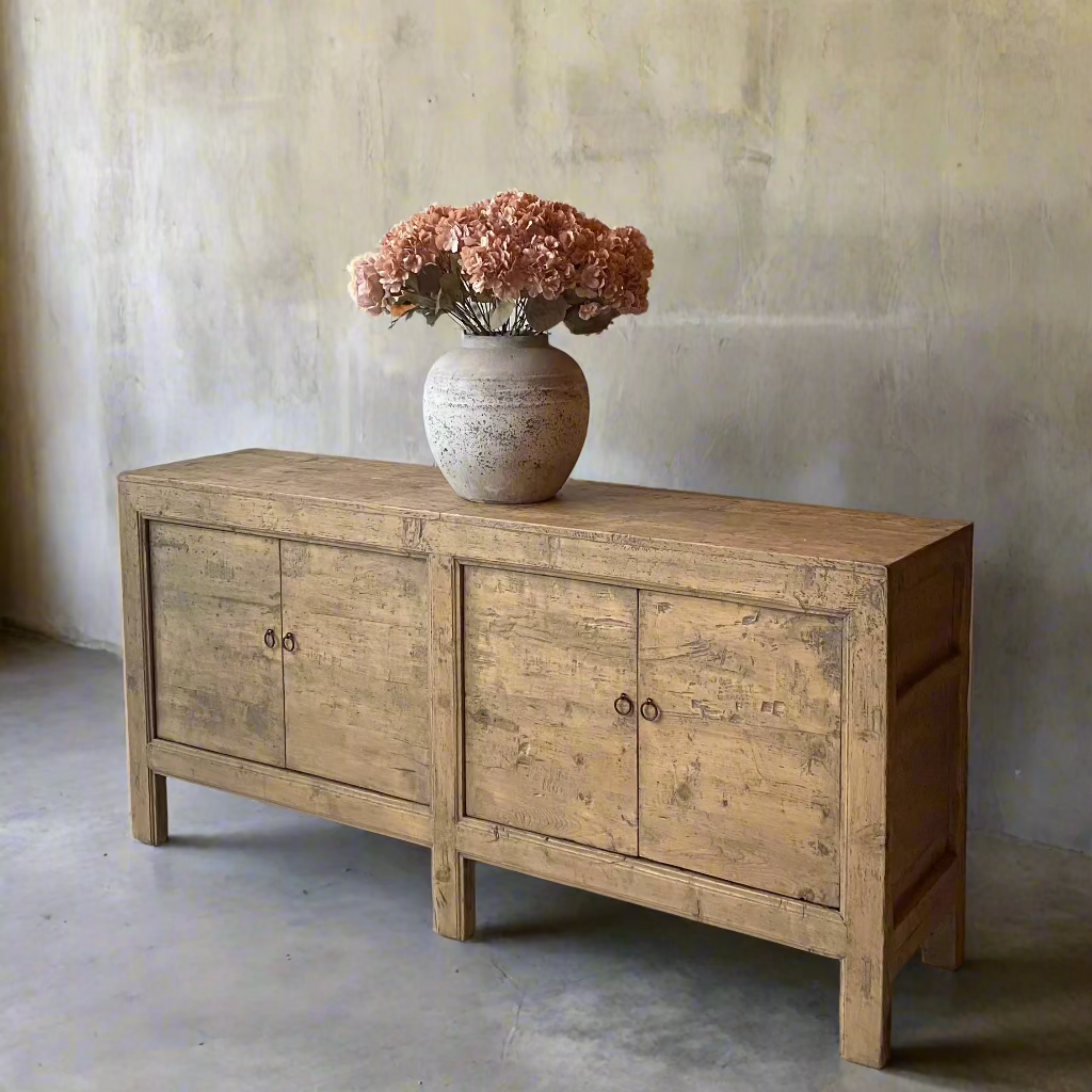 Vintage Elm Sideboard 'Thea' - Design Vintage