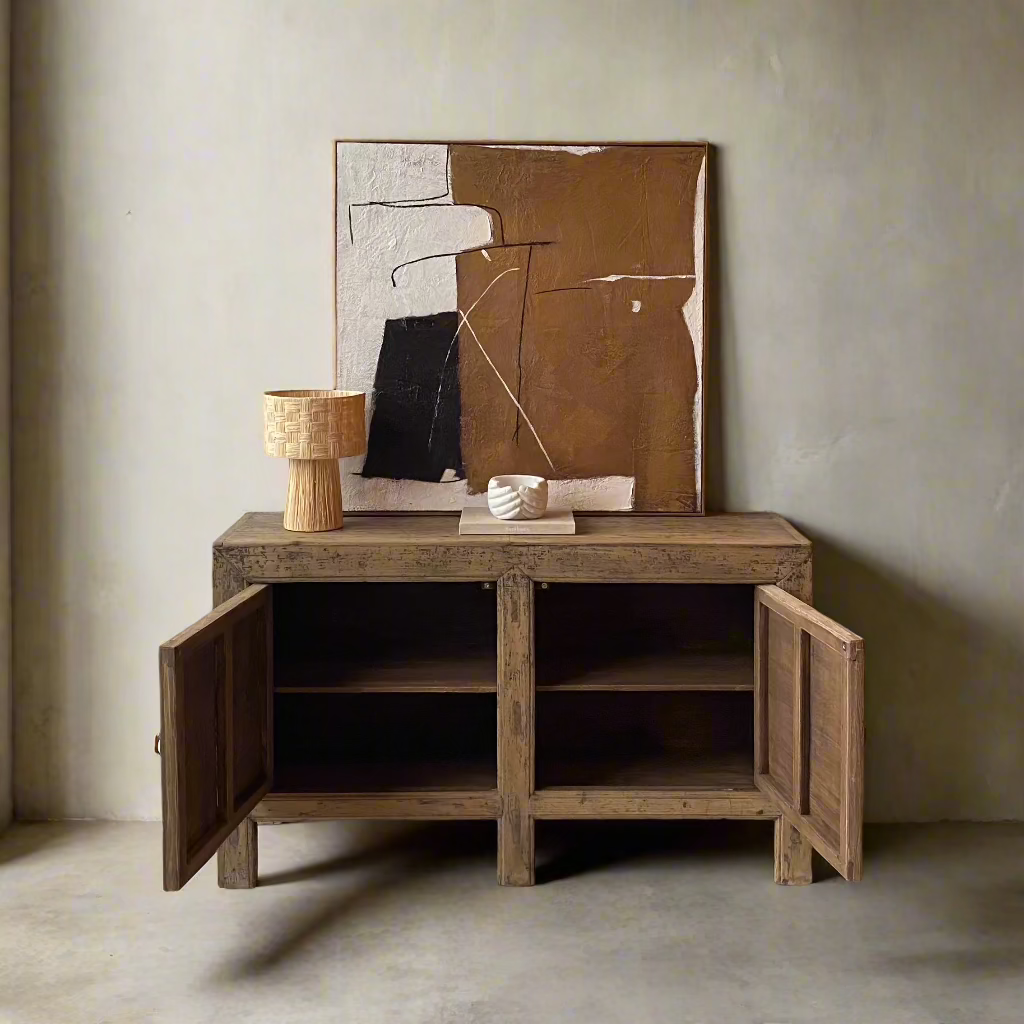Vintage Elm Sideboard 'Emil' - Design Vintage