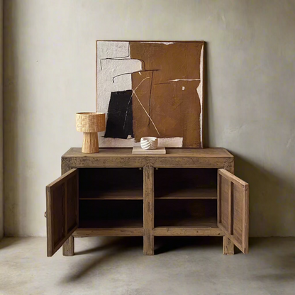Vintage Elm Sideboard 'Emil' - Design Vintage