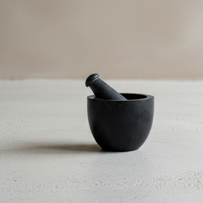 Dark Pestle and Mortar