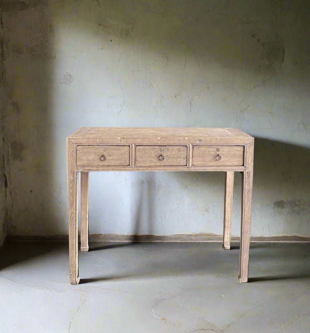 Vintage Elm Desk
