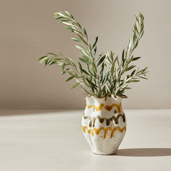 Oslo Ruffle Vase - Design Vintage