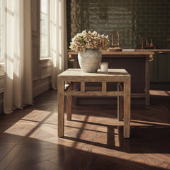 Vintage Elm Table 'Finn'