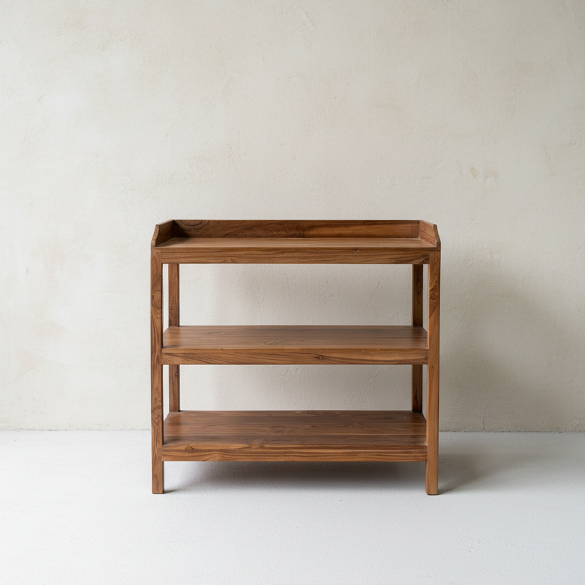 Teak Shelving Rack - Design Vintage