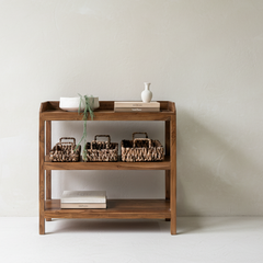Recycled Teak Shelving Rack