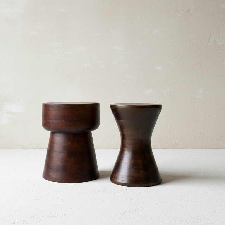 Fiji Mango Side Table - Design Vintage