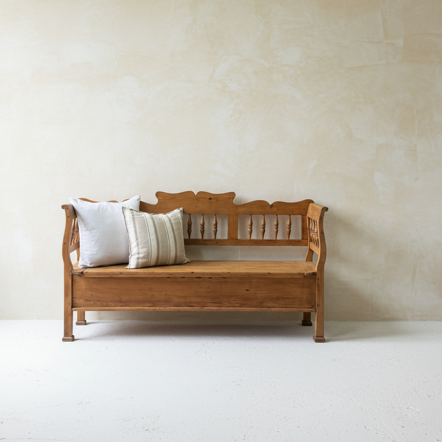 Vintage Settle Bench 'Iona'