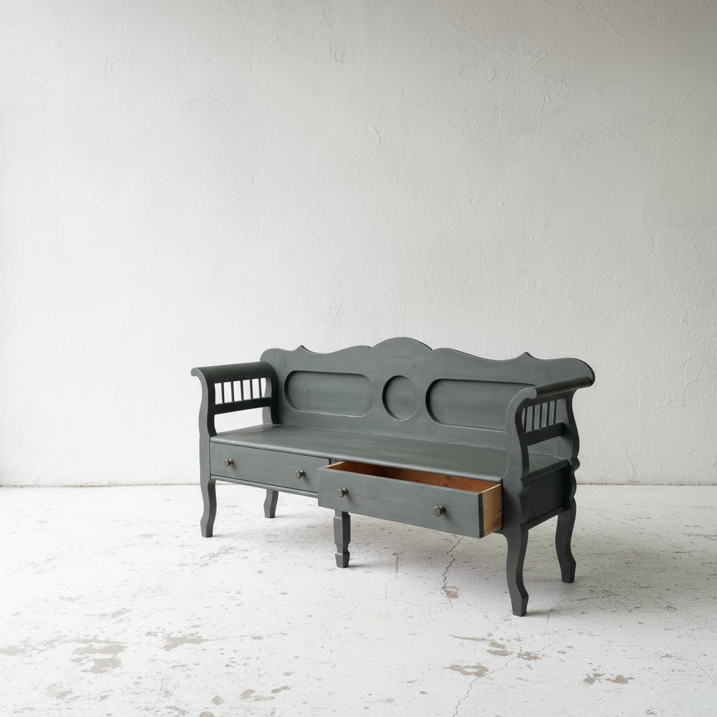 Vintage Settle Bench 'Etta'