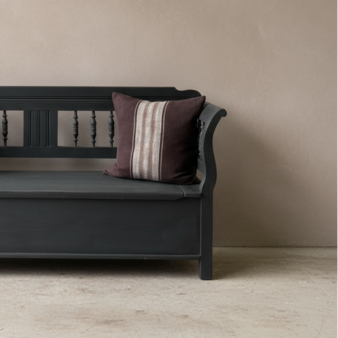 Mocha Stripe Cushion