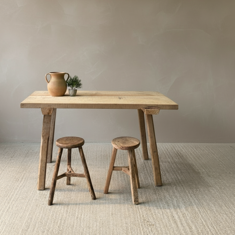 Vintage Work Table 'Loran'