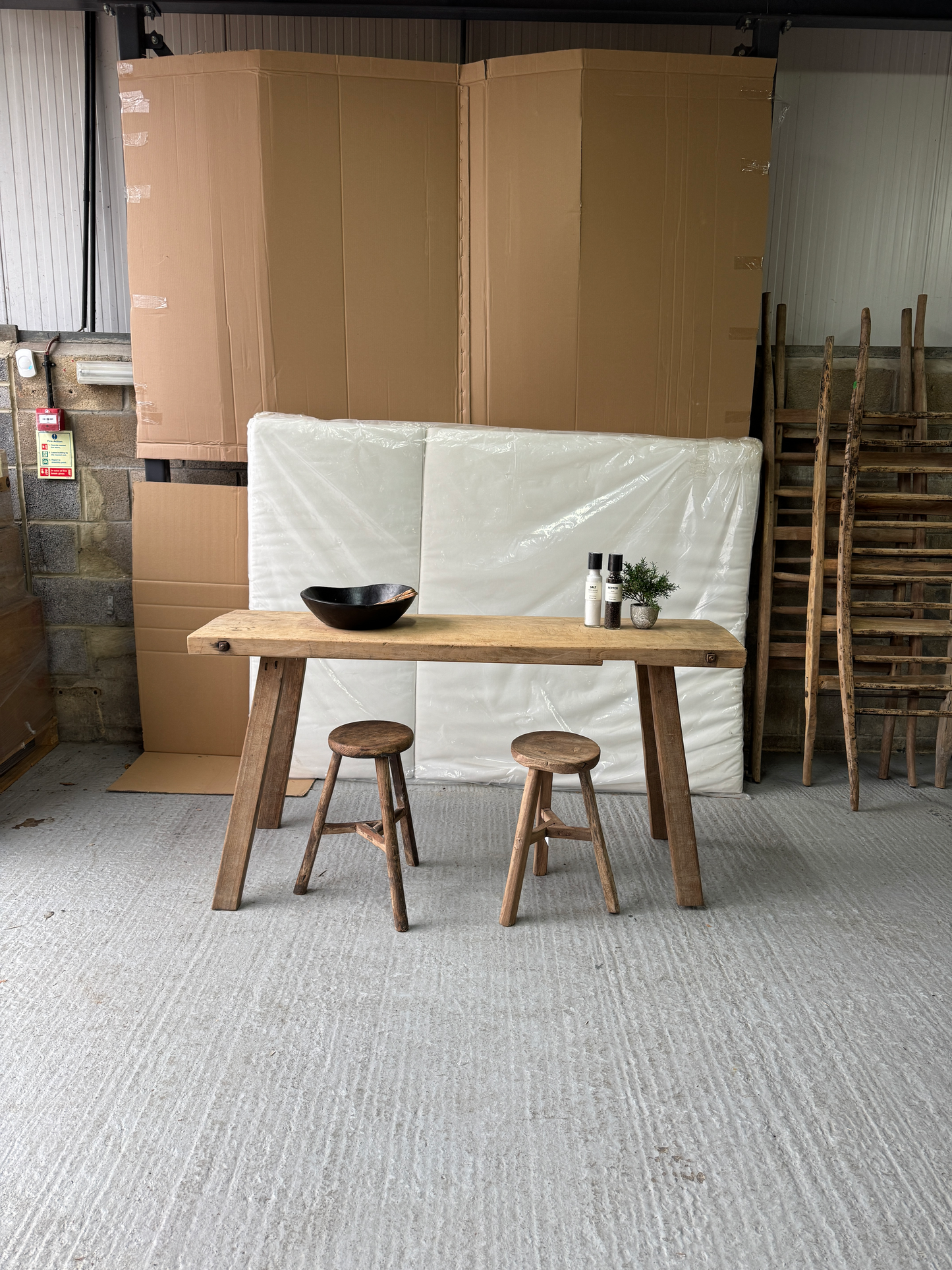 Vintage Work Table 'Deia'