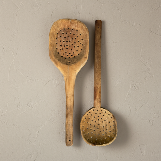 Vintage Slotted Spoon - Design Vintage