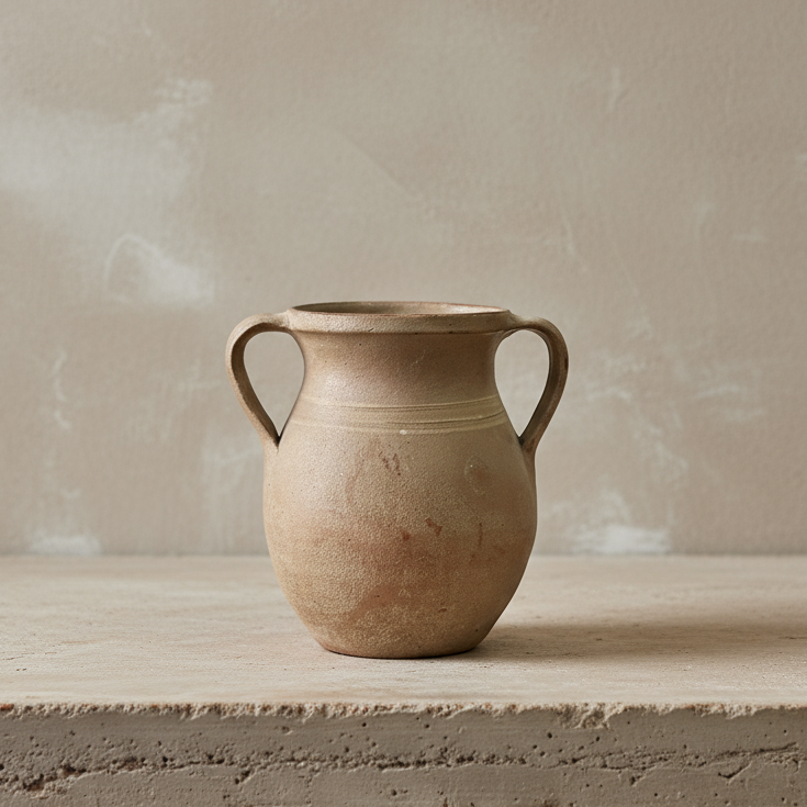 Vintage Urn with Handles - Design Vintage