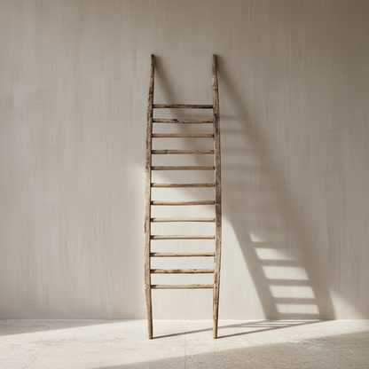 Vintage Wooden Ladder - Design Vintage