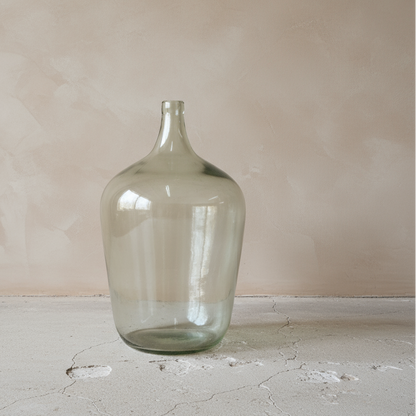 Vintage Glass Demijohn - Design Vintage
